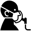 Beatmungsgerät-Icon