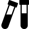 Reagenzglas-Icon