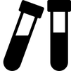 Reagenzglas-Icon